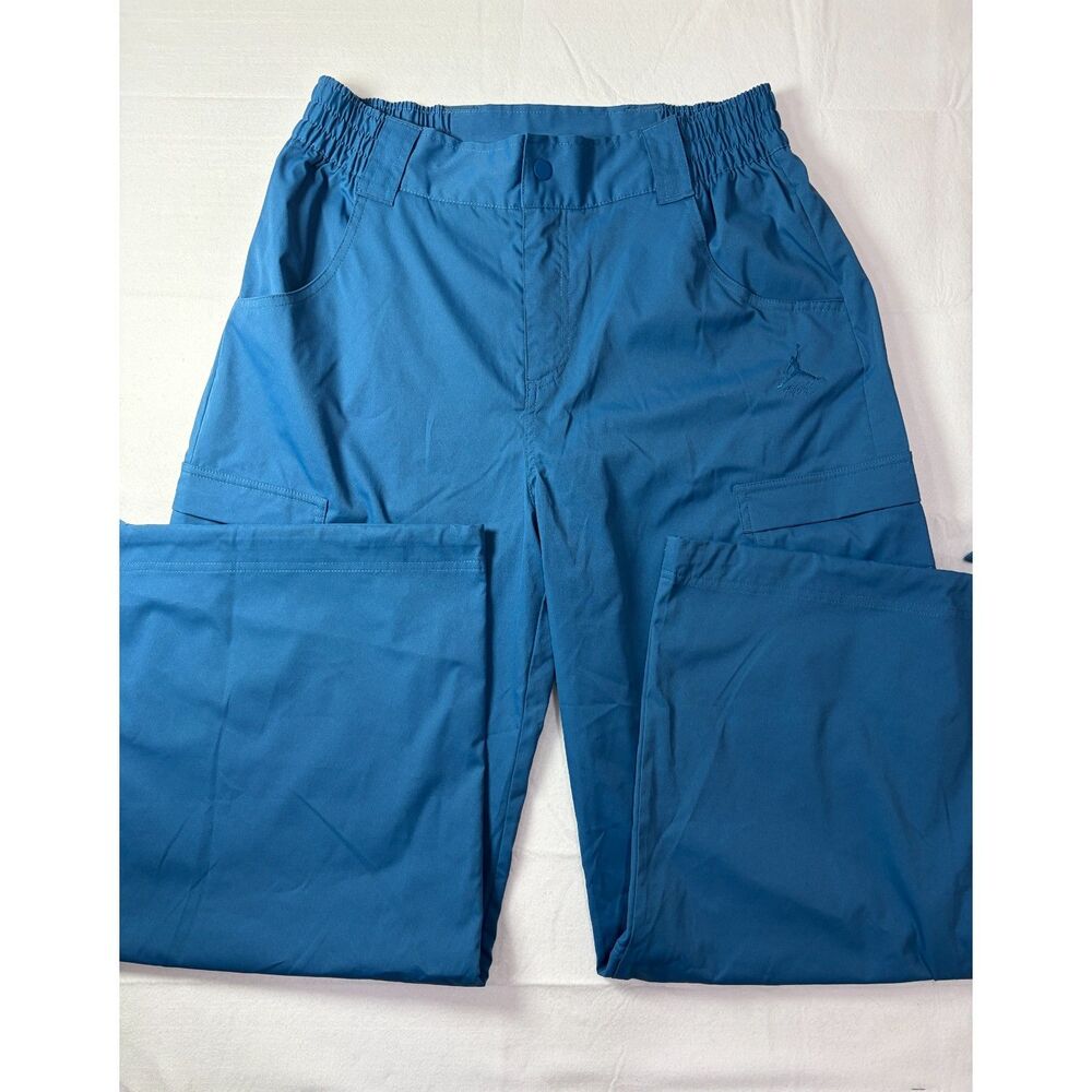 Nike Air Jordan Flight Utility Cargo Pants Teal Blue Streetwear Gorpcore Men M